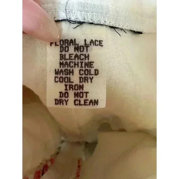 VINTAGE Sandro Collections FL Lace Floral Suit 80s 90s - Picture 7 of 12